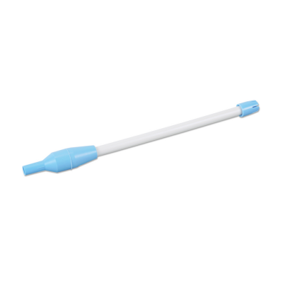 Safe-Flo Saliva Ejector, White/Blue Tip, 100/Bag - Crosstex