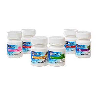 Topical Anesthetic Gel 20% Benzocaine 1 oz Jar - Mark3