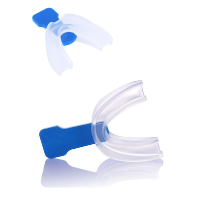 Boil & Bite Double Side Full Mouth Guard Boxing Gum Shield Sports Teeth Protector with Case 