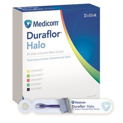 Duraflor Halo 5% Sodium Fluoride Varnish - Medicom 
