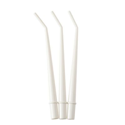 White Surgical Aspirating Tips, 6 1/2" Long, 1/8" Dia,  25/pk - SafeDent