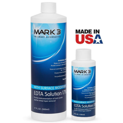 EDTA Solution 17% Bottle 17oz 500ml - MARK3 
